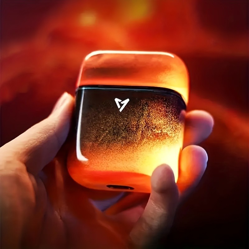 Flowing Color Game Headphones: Luminous Gradient Design with AI Noise Reduction