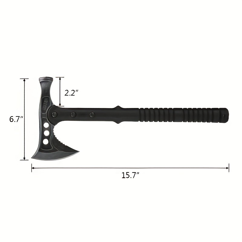 Garden Ax Chopping Wood Outdoor Survival Hammer  Perfect for Camping, Fishing, Hiking, and Hunting