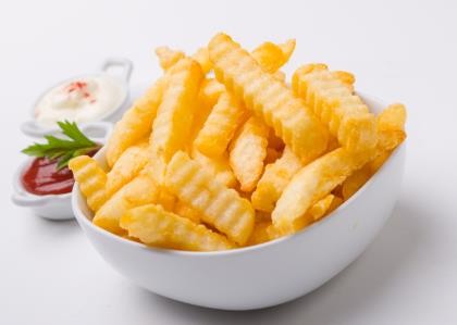 Chip Crinkle Cut 13mm Golden