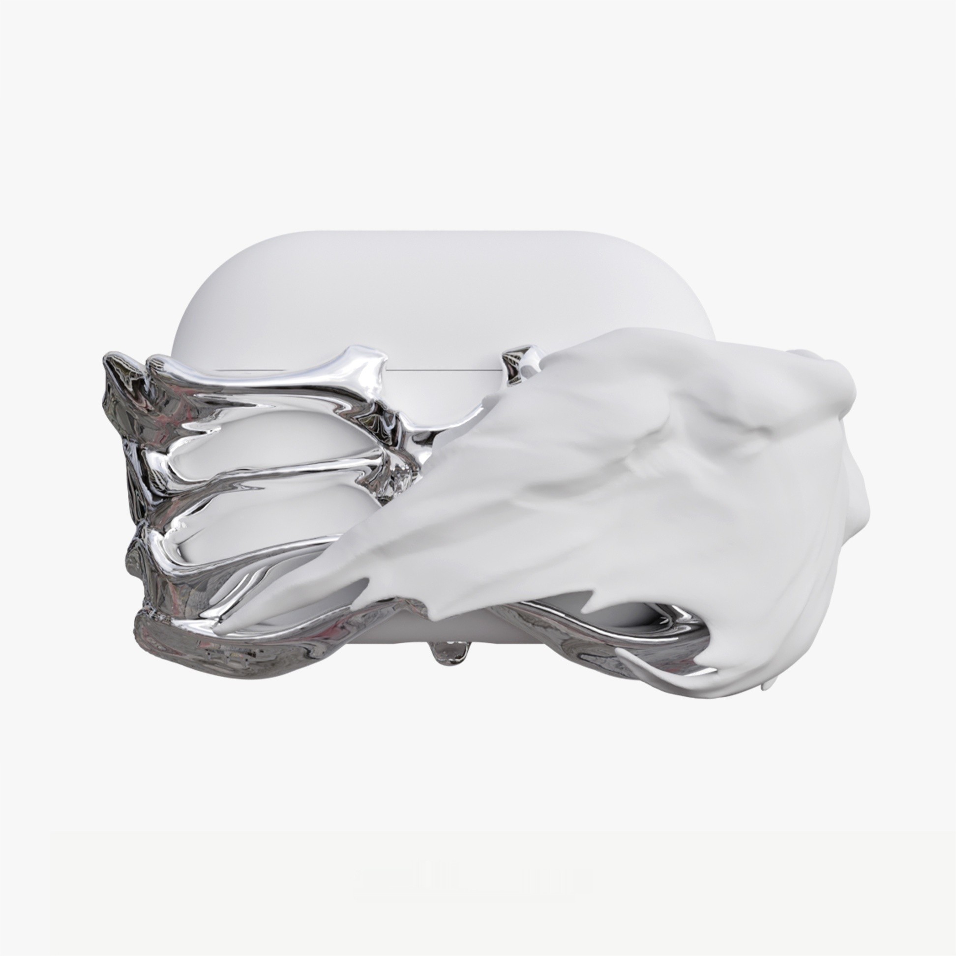 Skeleton Wings Earphone Case Free Silicone Protective Cover For AirPodsProPro2