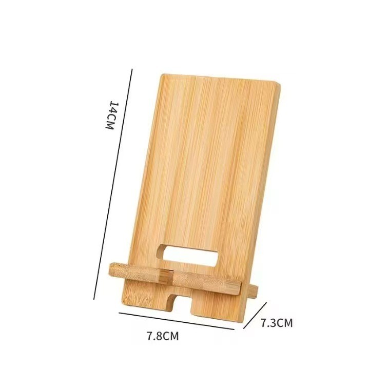 Desktop Creativity Storage Solid Wood Mobile Phone Holder