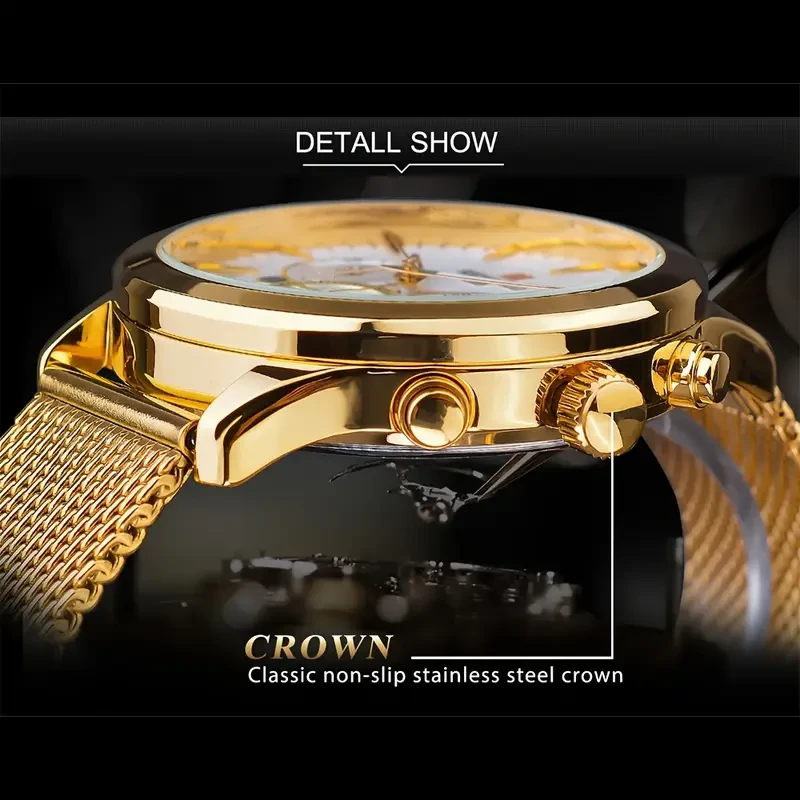 REWARD Mens Luxury Chronograph Watch