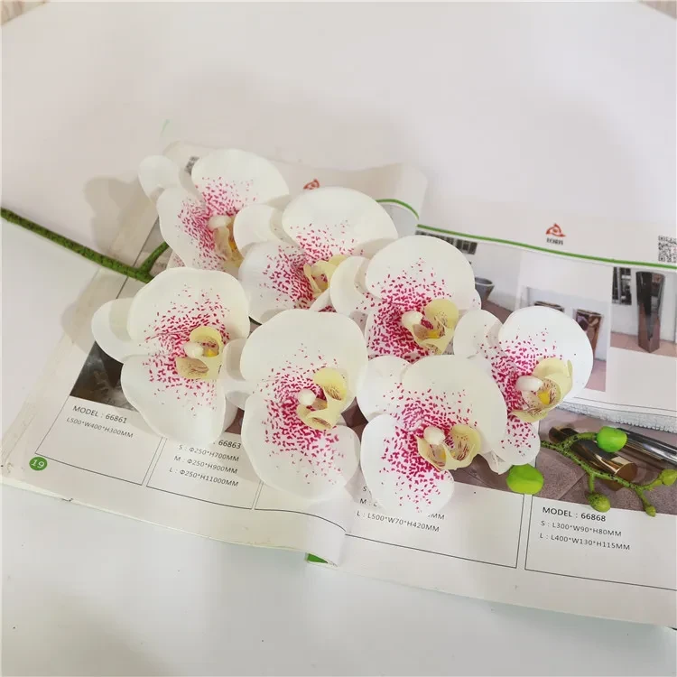 7 phalaenopsis artificial flowers