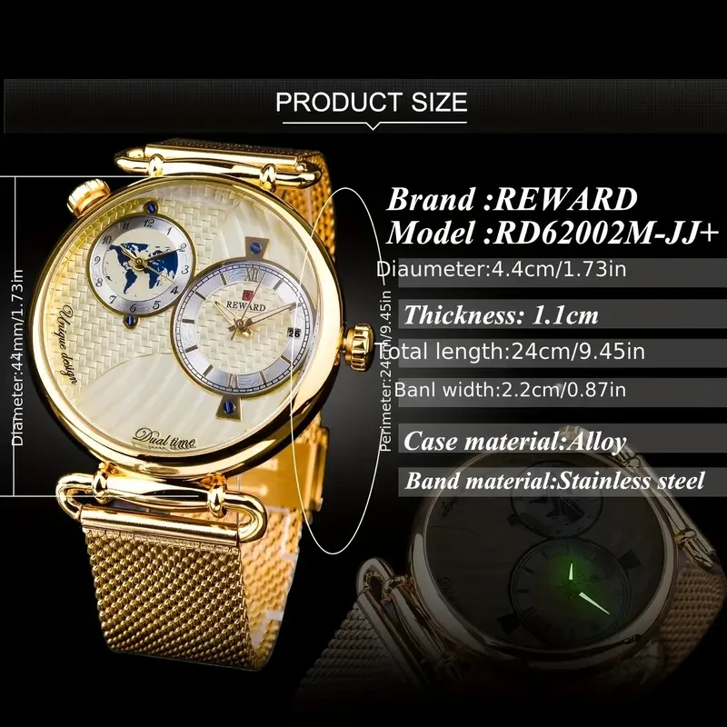 Classic Business Quartz Wristwatch for Men