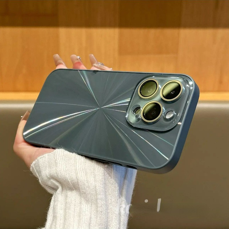 Colorful CD Grain Magnetic Crystal Lens Suitable Phone Case