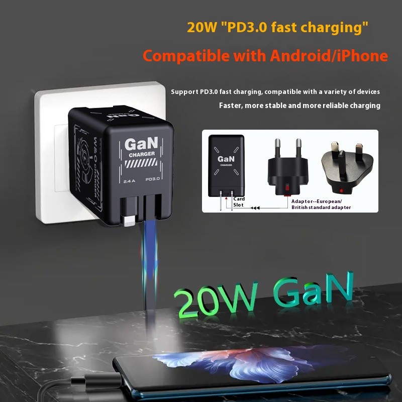 Fast Charge Dual PD USB Smart Charger