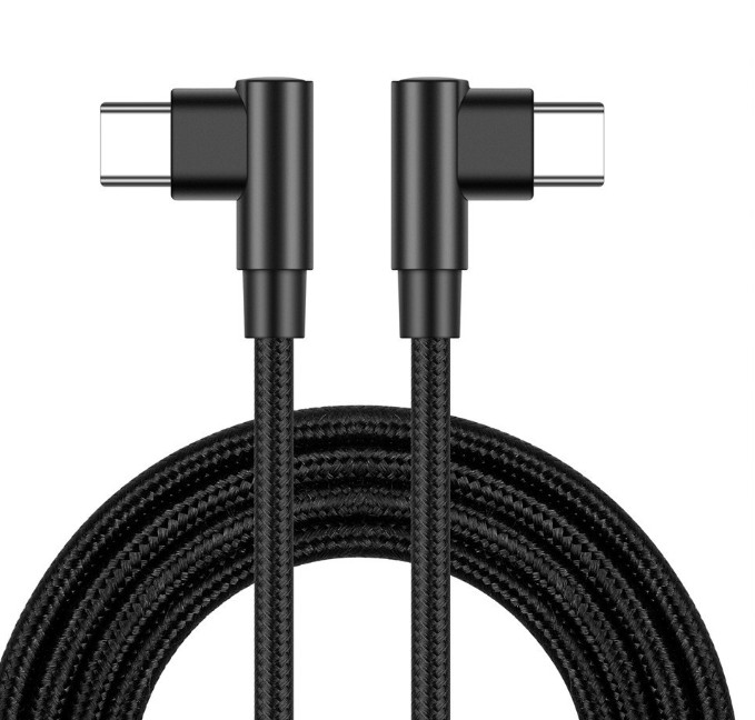 Double-ended Type-c Nylon Braided PD Fast Charging Data Cable