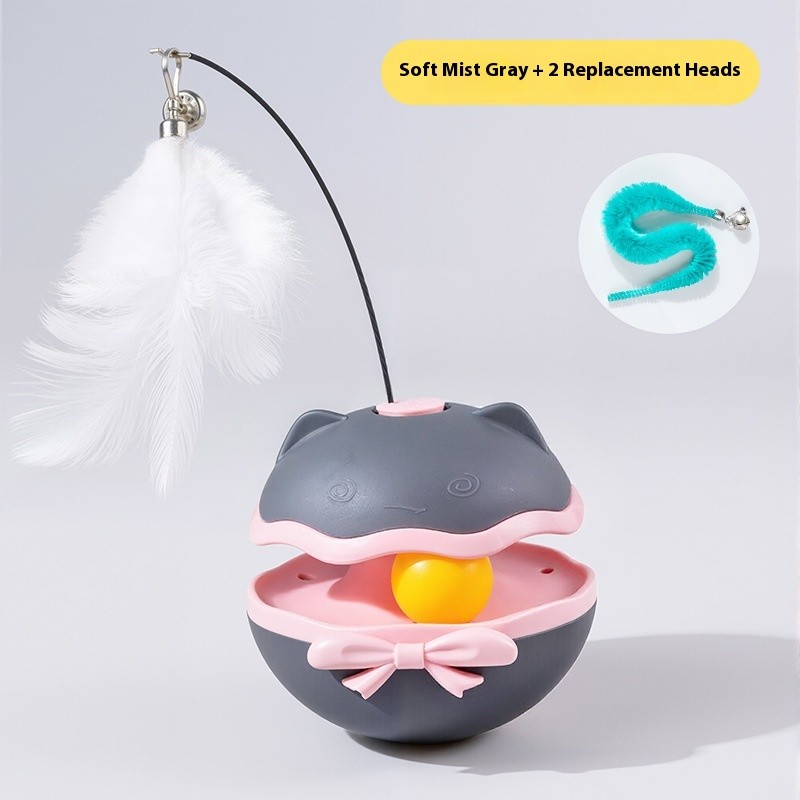 Electric Cat Toy Tumbler Self-Hi Cat Teaser