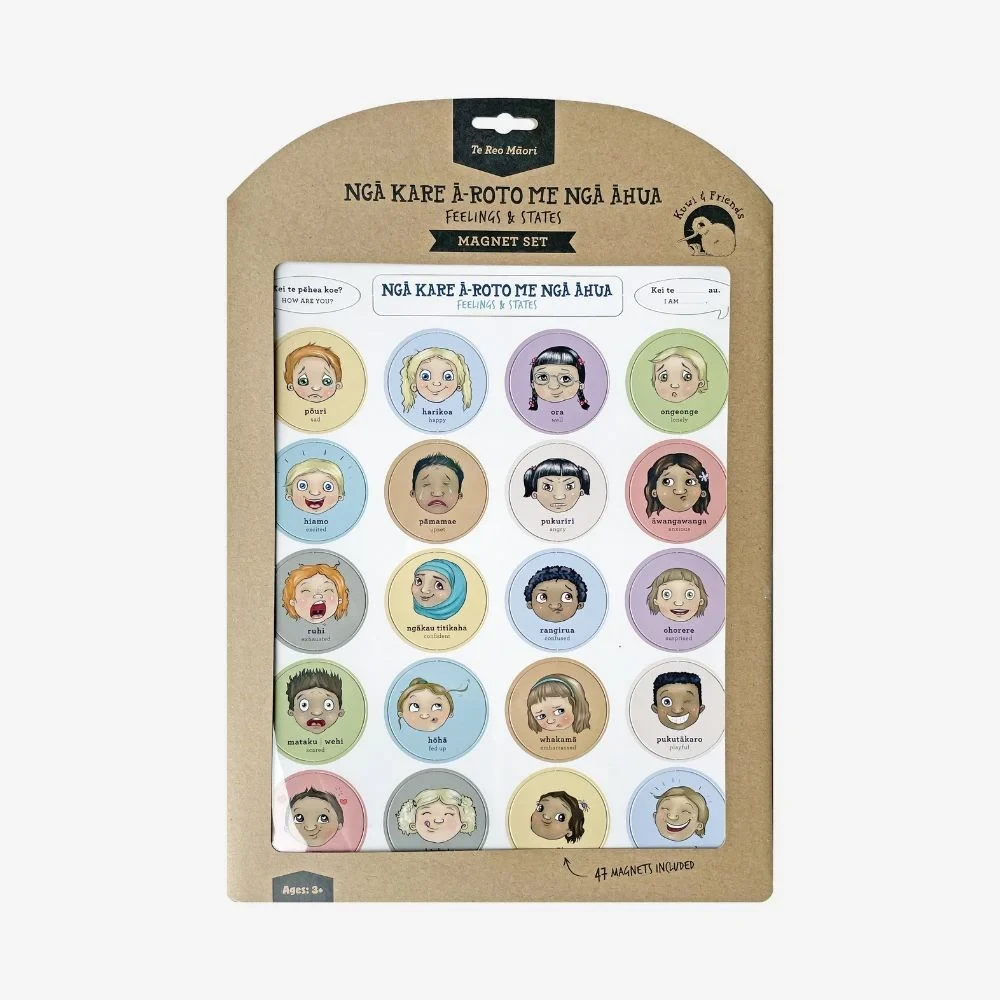 Kuwi and Friends Magnet Set - Ng Kare -Roto / Feelings