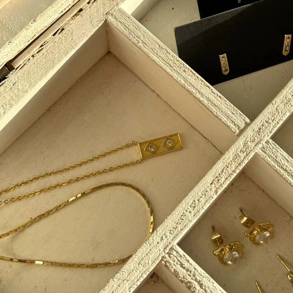 Necklace - Double Diamond