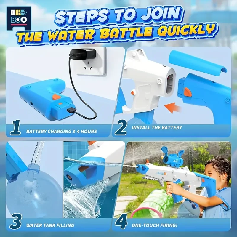 Electric Super Water Gun Blaster