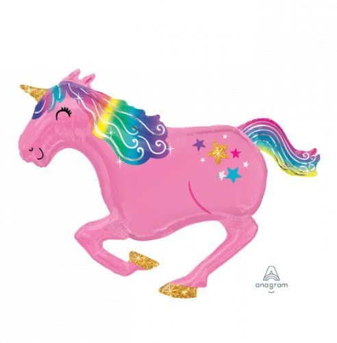 SuperShape Balloon Pink Unicorn