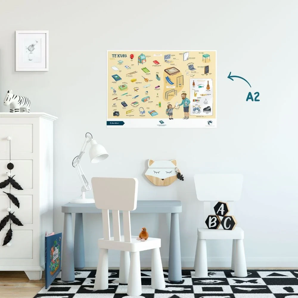 Poster A2 - School - Te Reo Mori