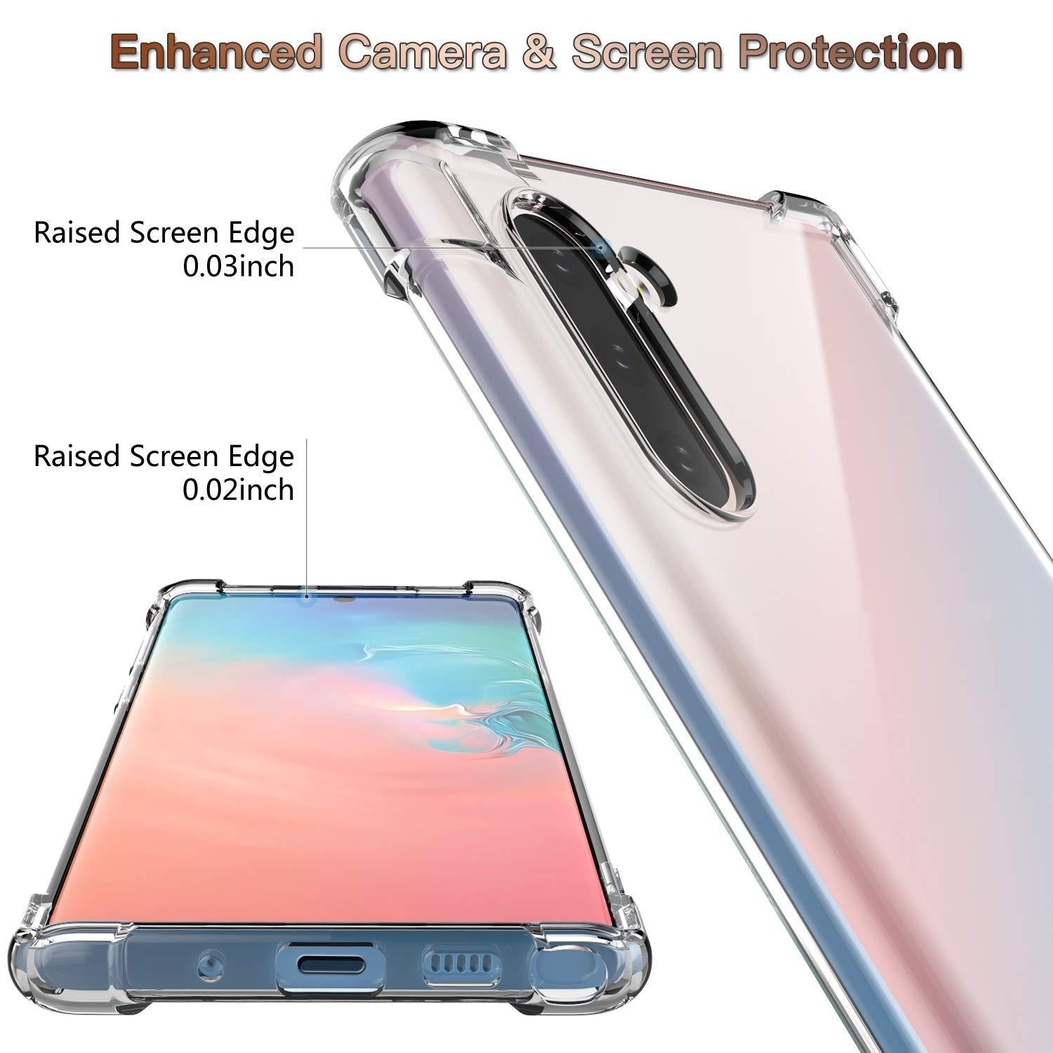 Transparent S24PLUS Four-corner Drop-resistant TPU Protective Case