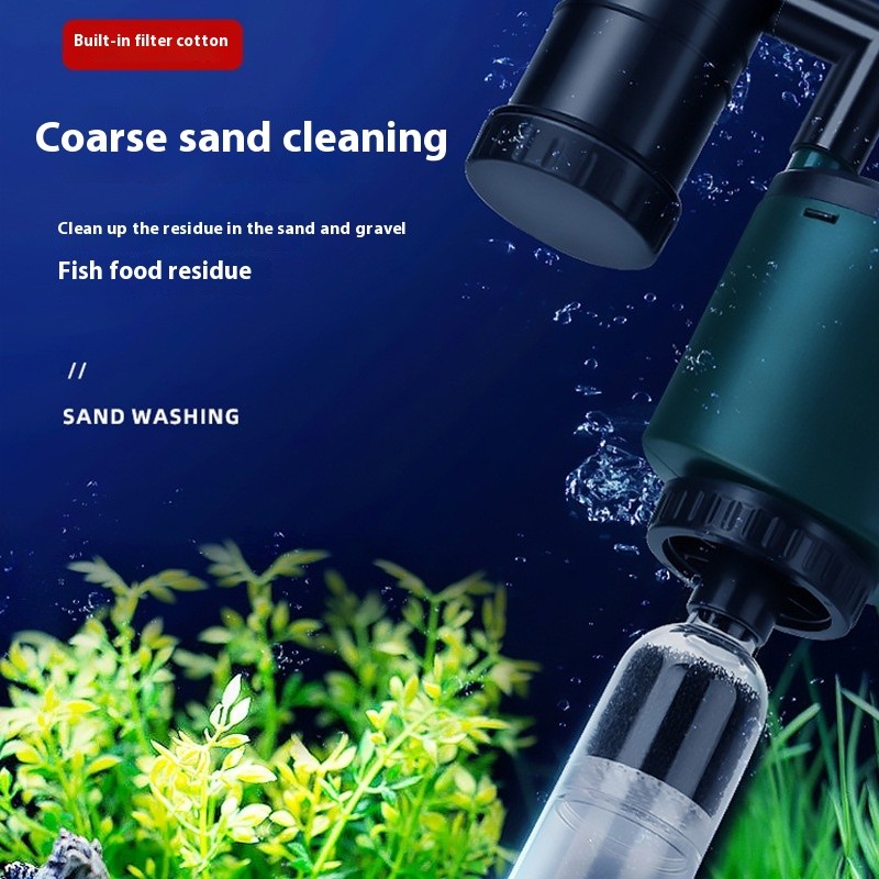 Fish Tank Water Exchange Manure Suction Device Electric Wash And Clean Pumping