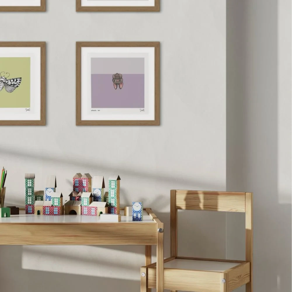 Print - Pekapeka - Bat