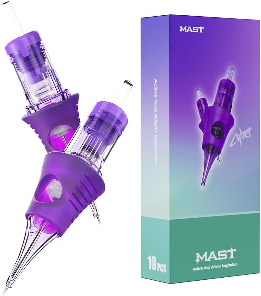 Mast Cyber Universal Needle Cartridges  Round Liner  Single
