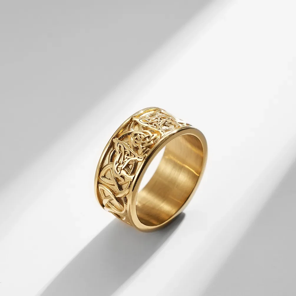 Titanium Celtic Wedding Bands