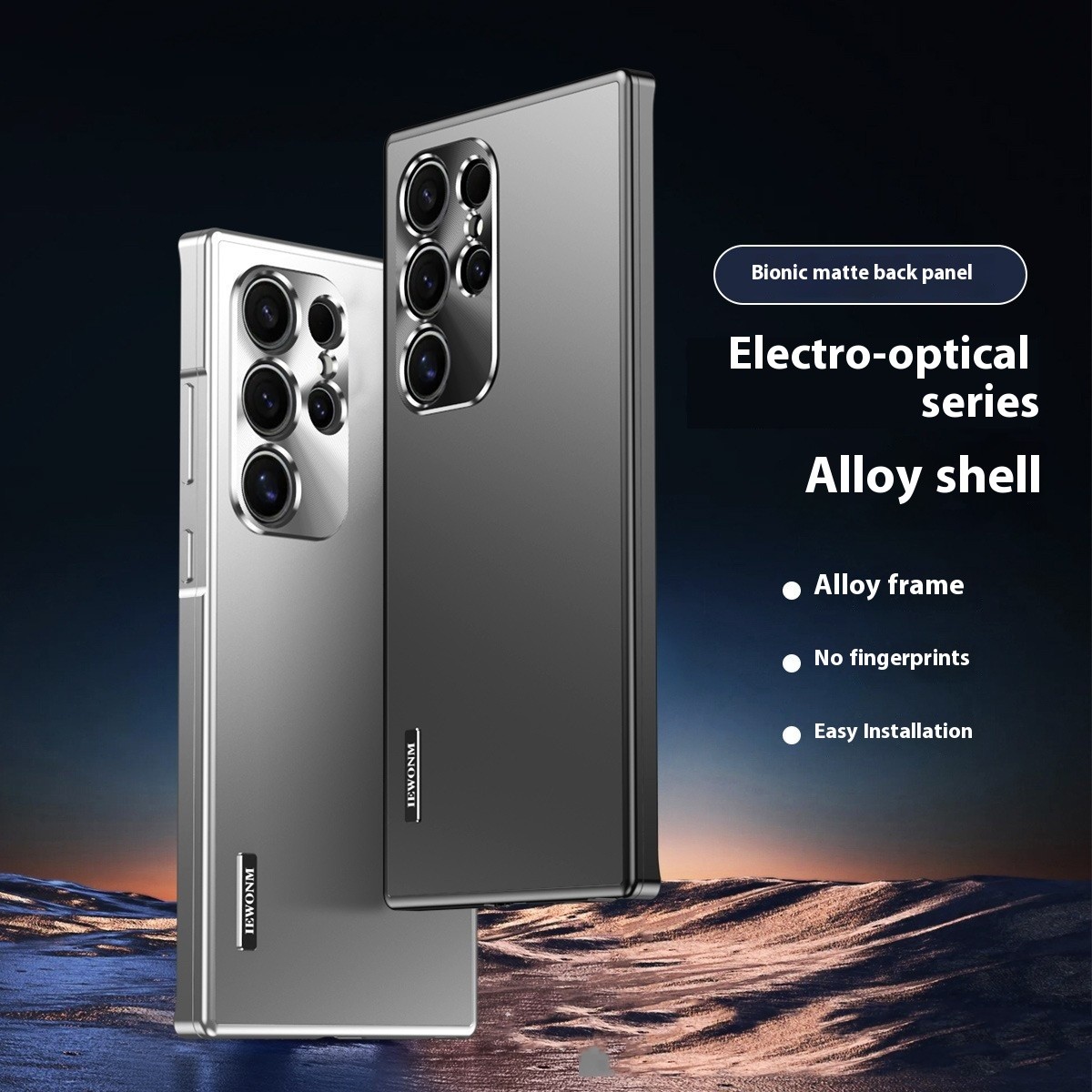 Metal Magnetic Phone Case Drop-resistant Protective Cover