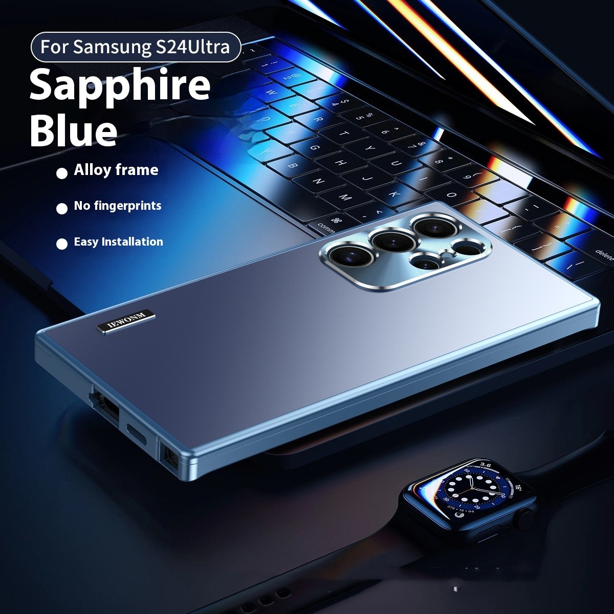 Metal Magnetic Phone Case Drop-resistant Protective Cover