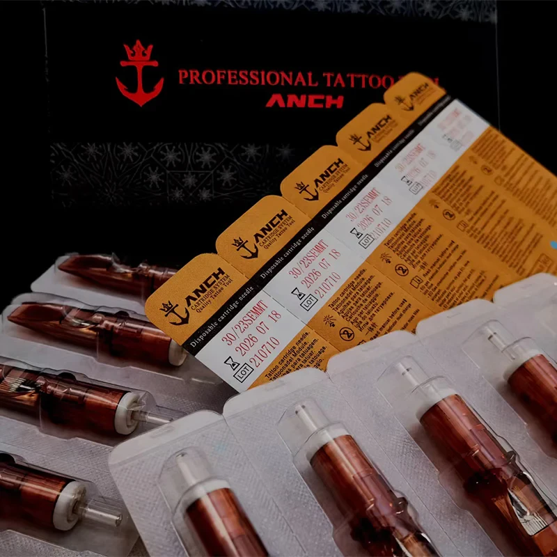 ANCH Needle Cartridges  Round Liner  Singles