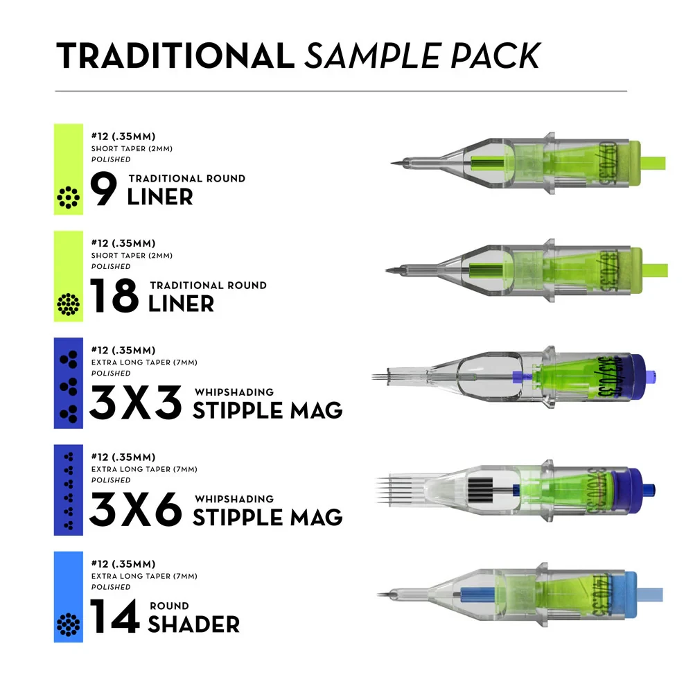 Stellar 2.0 Cartridges  Tradional Sample Pack