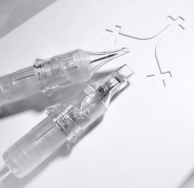 TTTAS Cartridge Needles  Curved Magnum