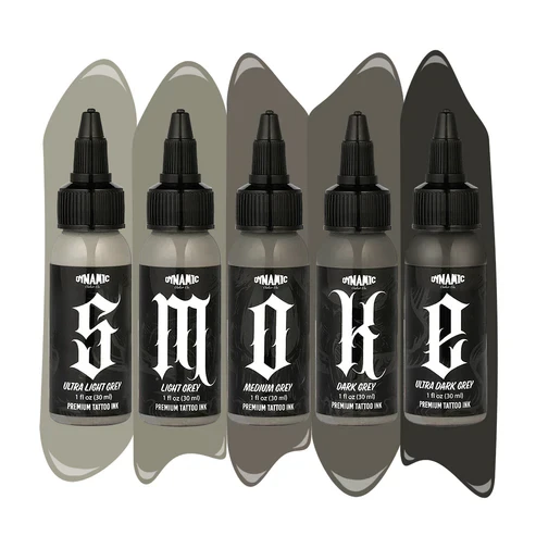 Dynamic Smoke Opaque Grey Set  5 x 1oz Bottles
