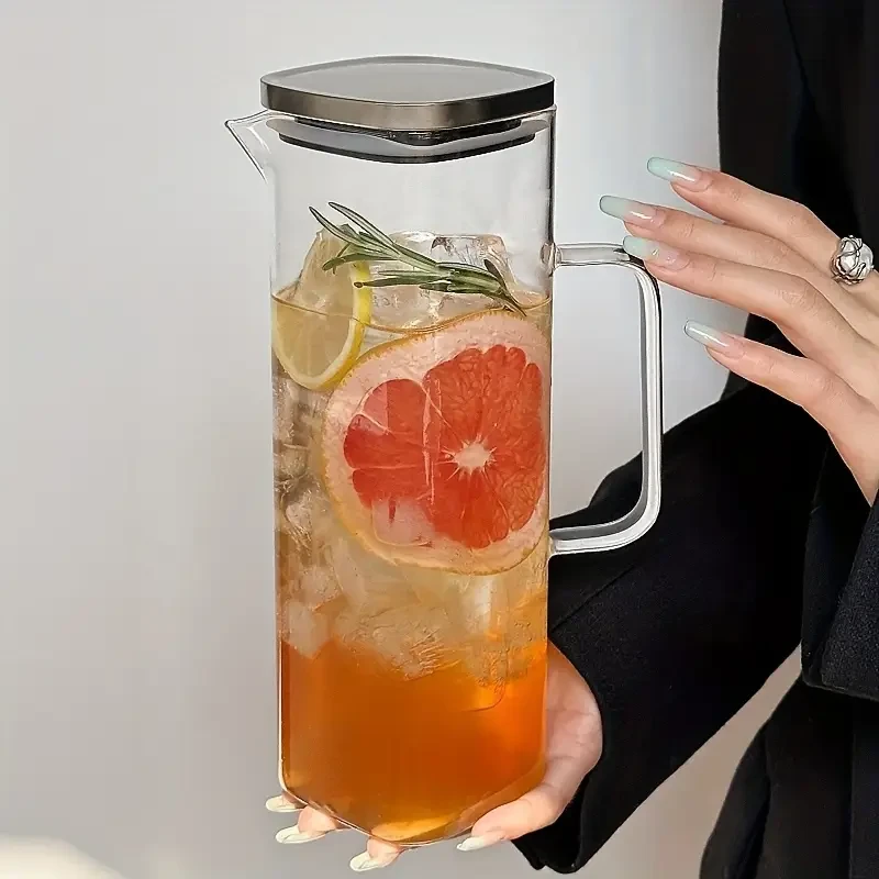 Durable Heat-Resistant Glass Pot