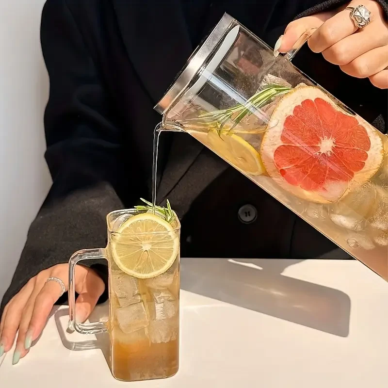 Durable Heat-Resistant Glass Pot