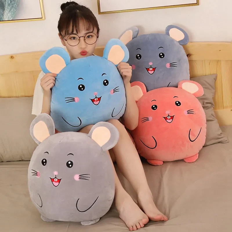 Cute Q version mouse pillow