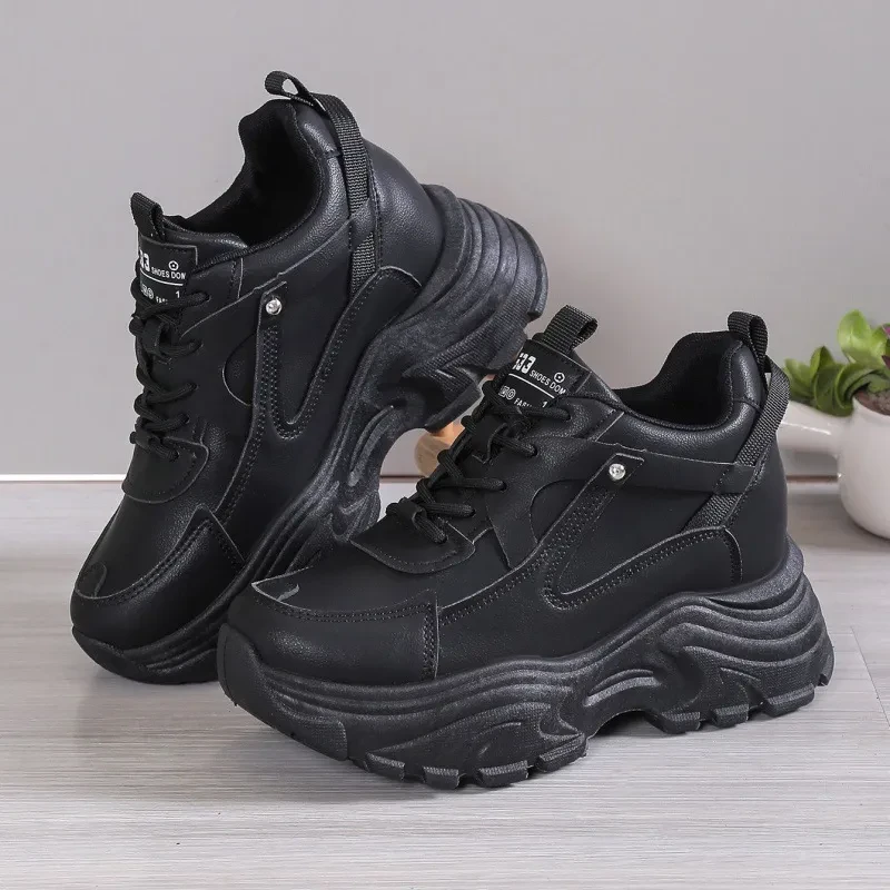 Black Slip-On Sneakers with Black Soles