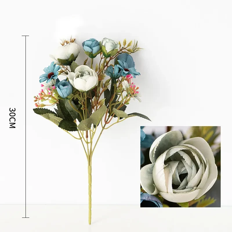Nordic artificial decorative silk flowers