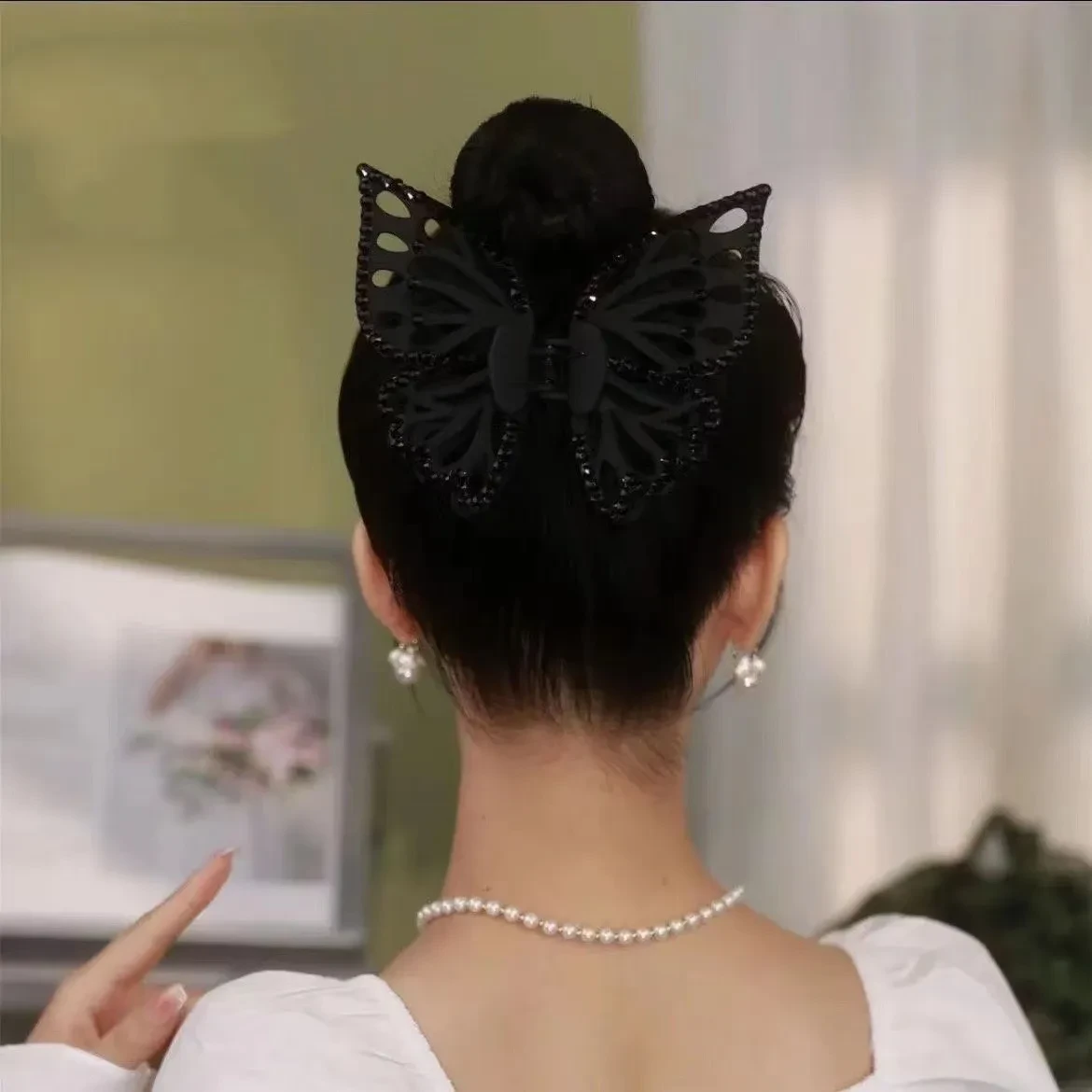 Silicone Hair Ties Black