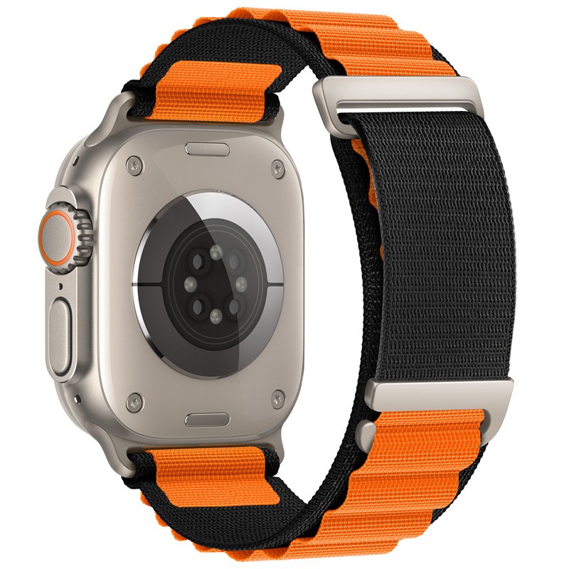 C Buckle Two Sections Mountain Change Loop Nylon Watchband