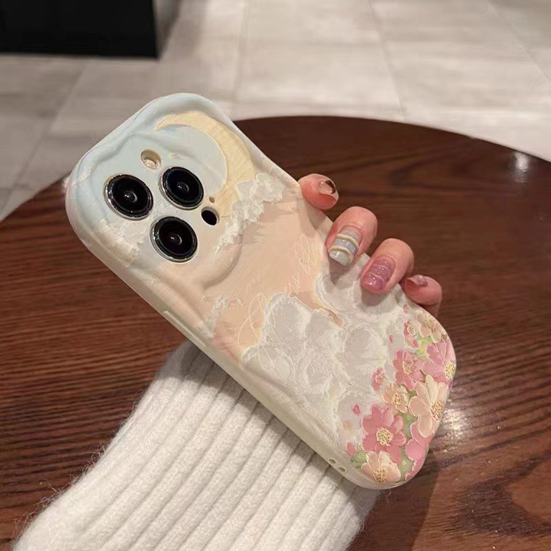 Cloud Flower Sea For Phone Case Creative Niche Girl Protective Case