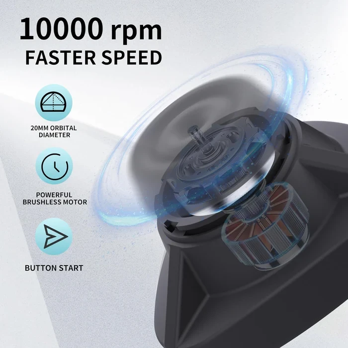 Tattoo Ink Bottle Mixer  Mini Vortex Mixer  Wireless  10000RPM