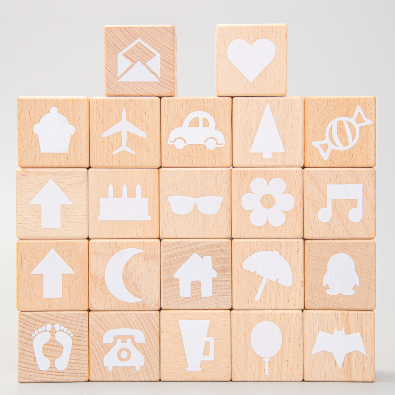 Solid Wood Building Blocks