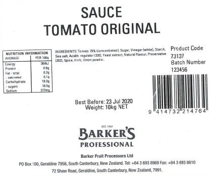 Tomato Sauce Original