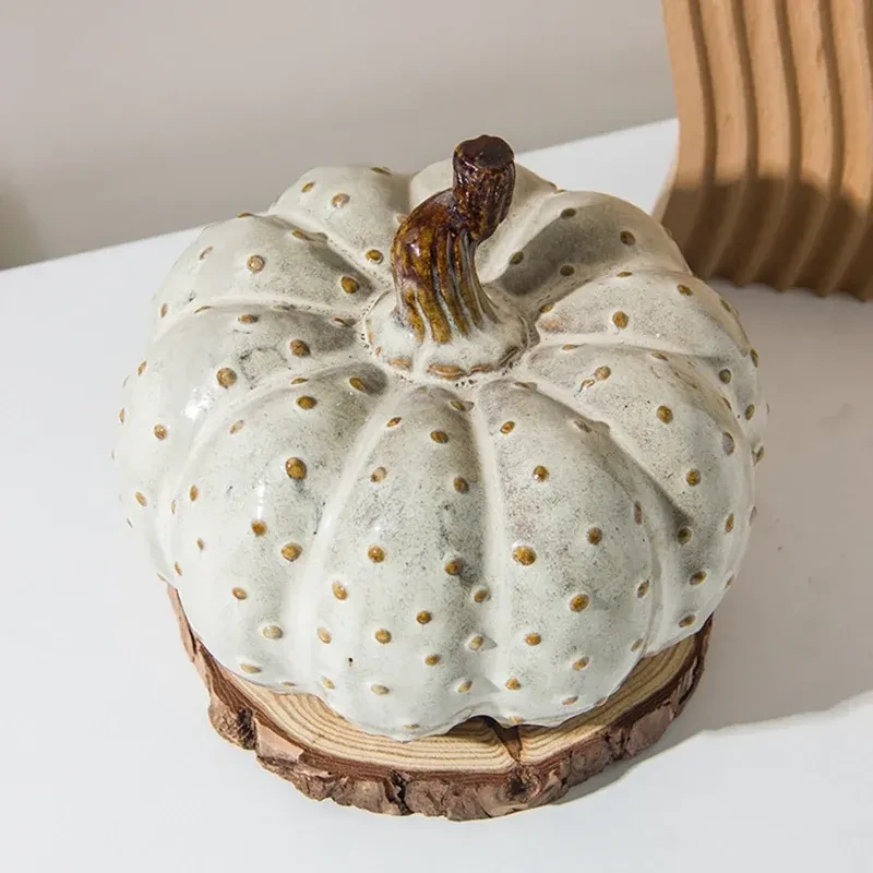 Ins Home Ceramic Pumpkin Creative Plant Decoration