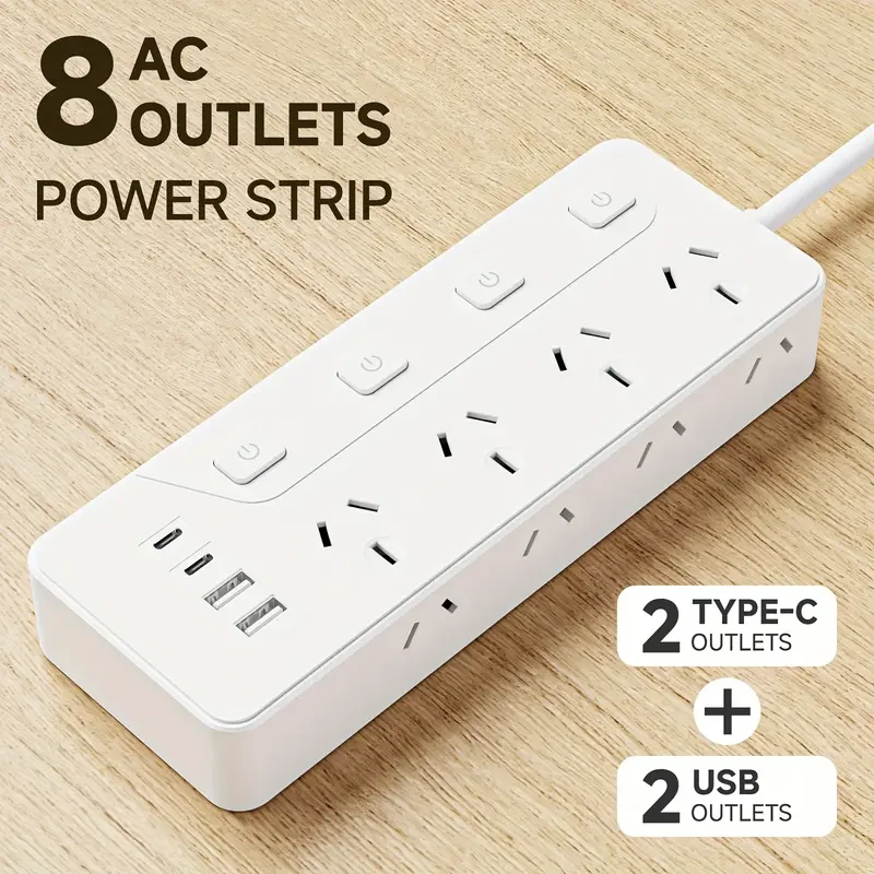 12-in-1 Power Strip - Multi Outlet