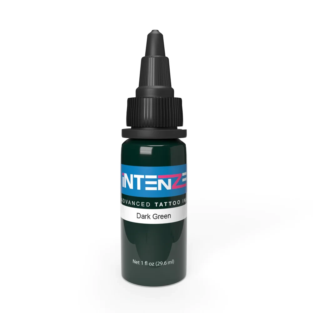 Dark Green  Intenze Tattoo Ink