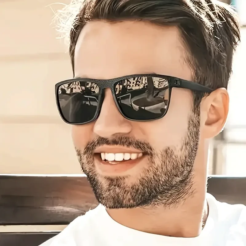 Lightweight Polycarbonate Square Fashion Glasses