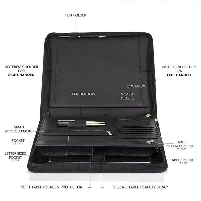 Leather Tablet Portfolio