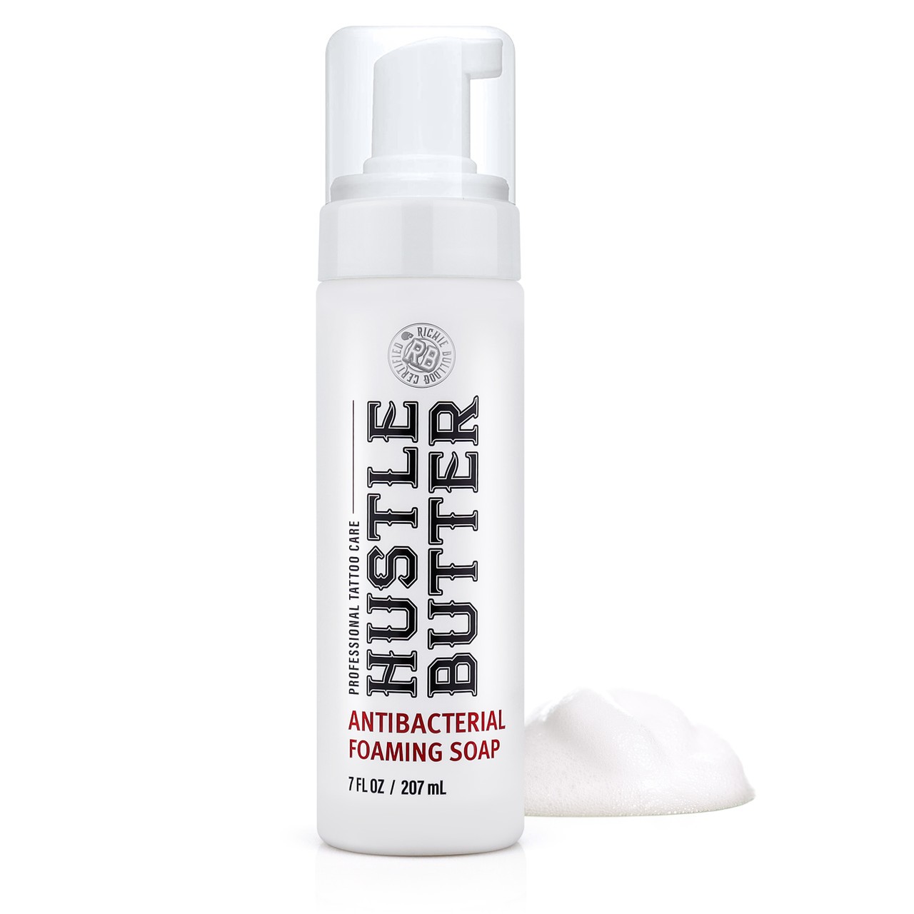 Hustle Butter  Hustle Bubble Deluxe  Foaming Wash  Antimicrobial Tattoo Soap And Skin Cleanser