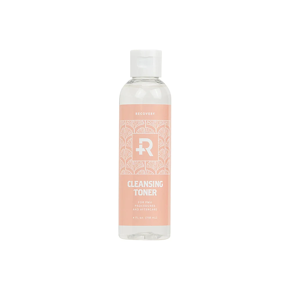 Recovery Cleansing Toner 4oz  For PMU Artists
