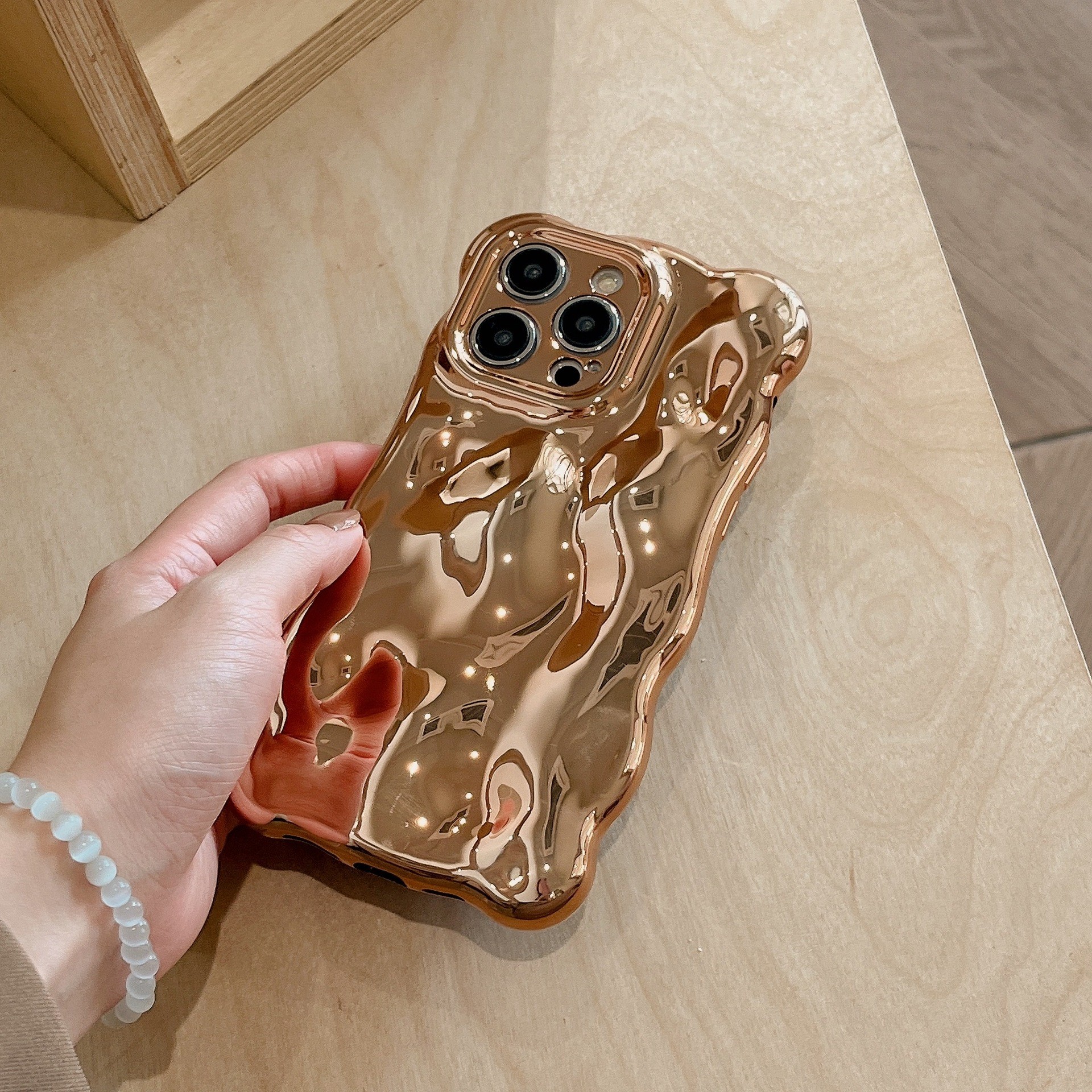 Pure Color Bubble Shell Electroplating Advanced Sense