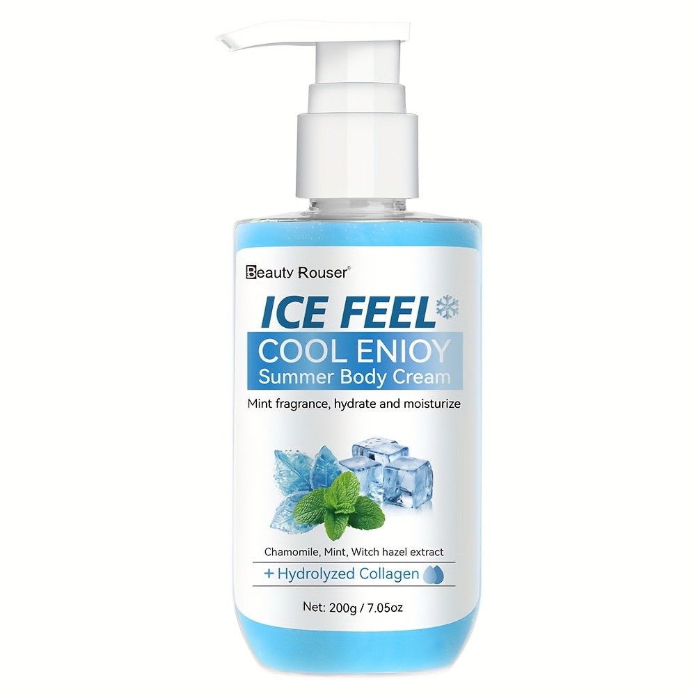 Beauty Rouser Cooling Summer Body Cream with Mint