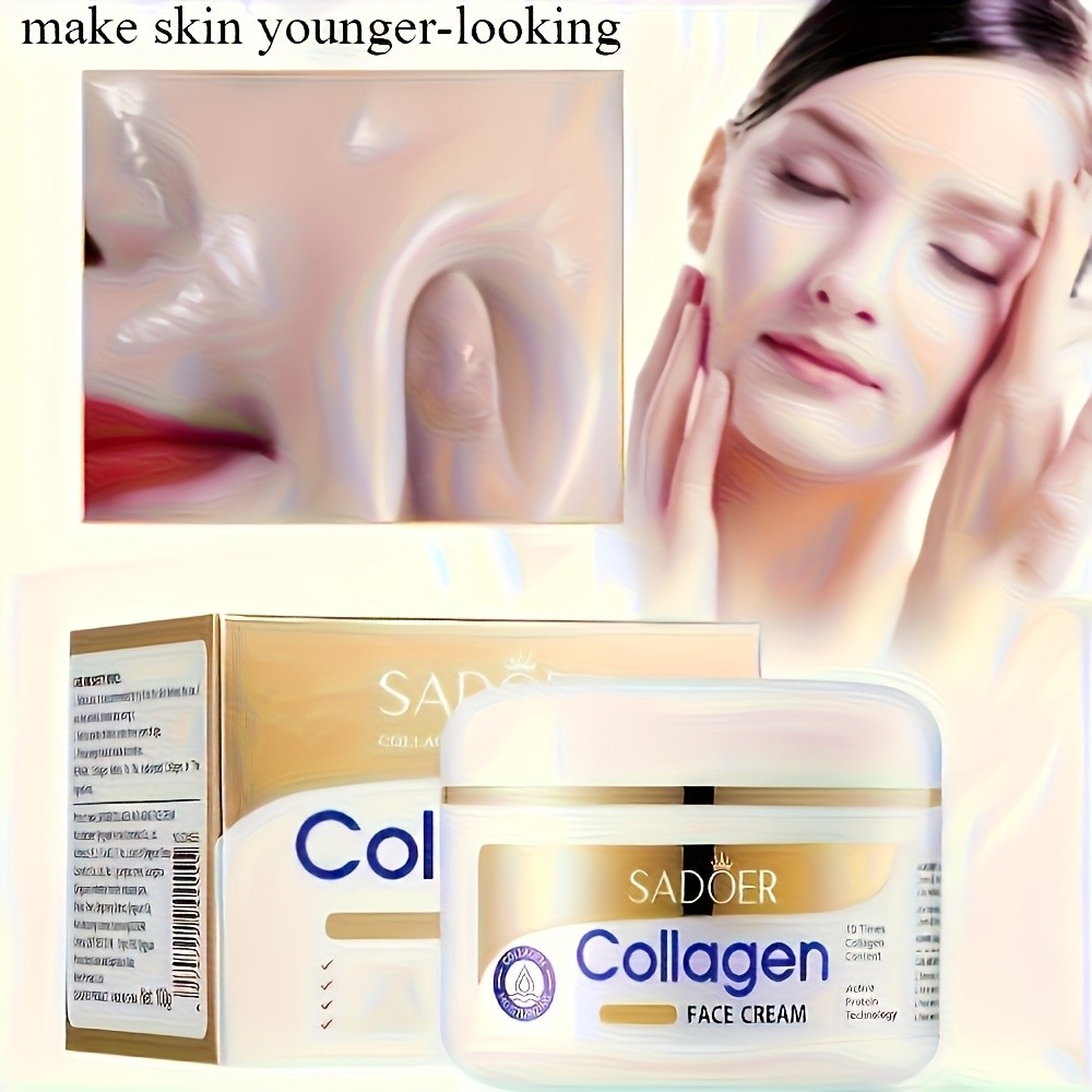 DEVNEN Collagen Face Cream - Hydrating & Light Beige-Enhancing with Hyaluronic Acid