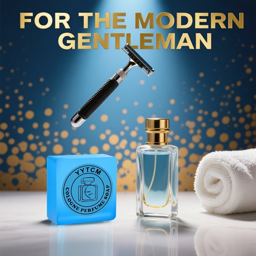 Mens Cologne Scented Soap with Shea Butter & Olive Oil